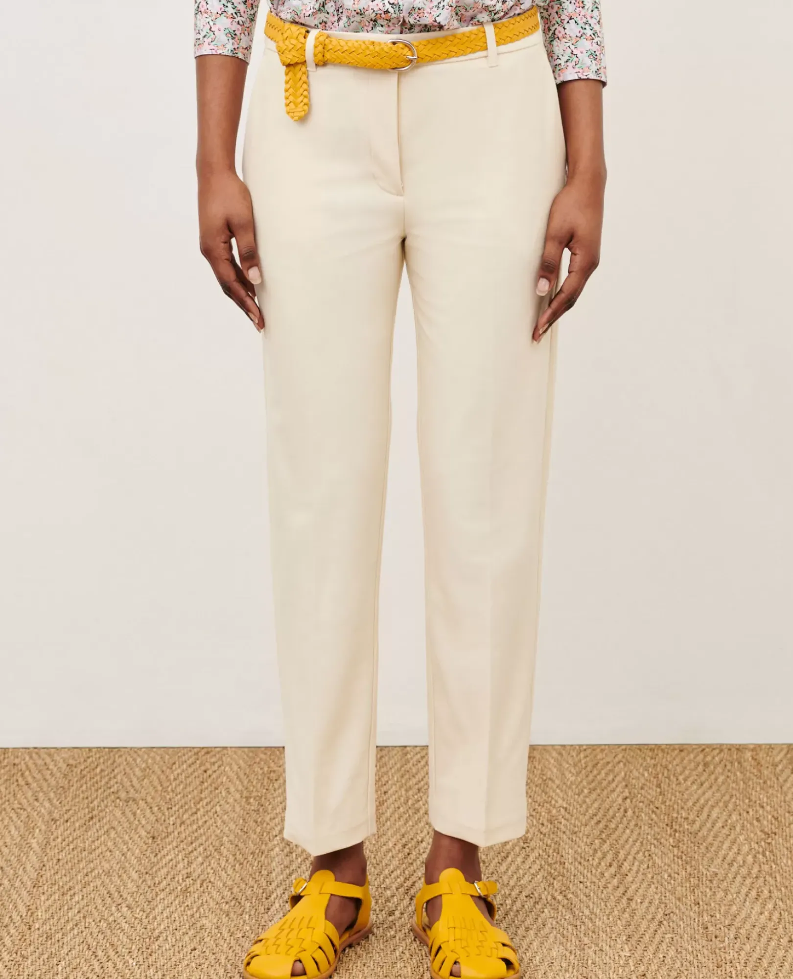 Femme Comptoir des Cotonniers Marguerite - Pantalon Cigarette