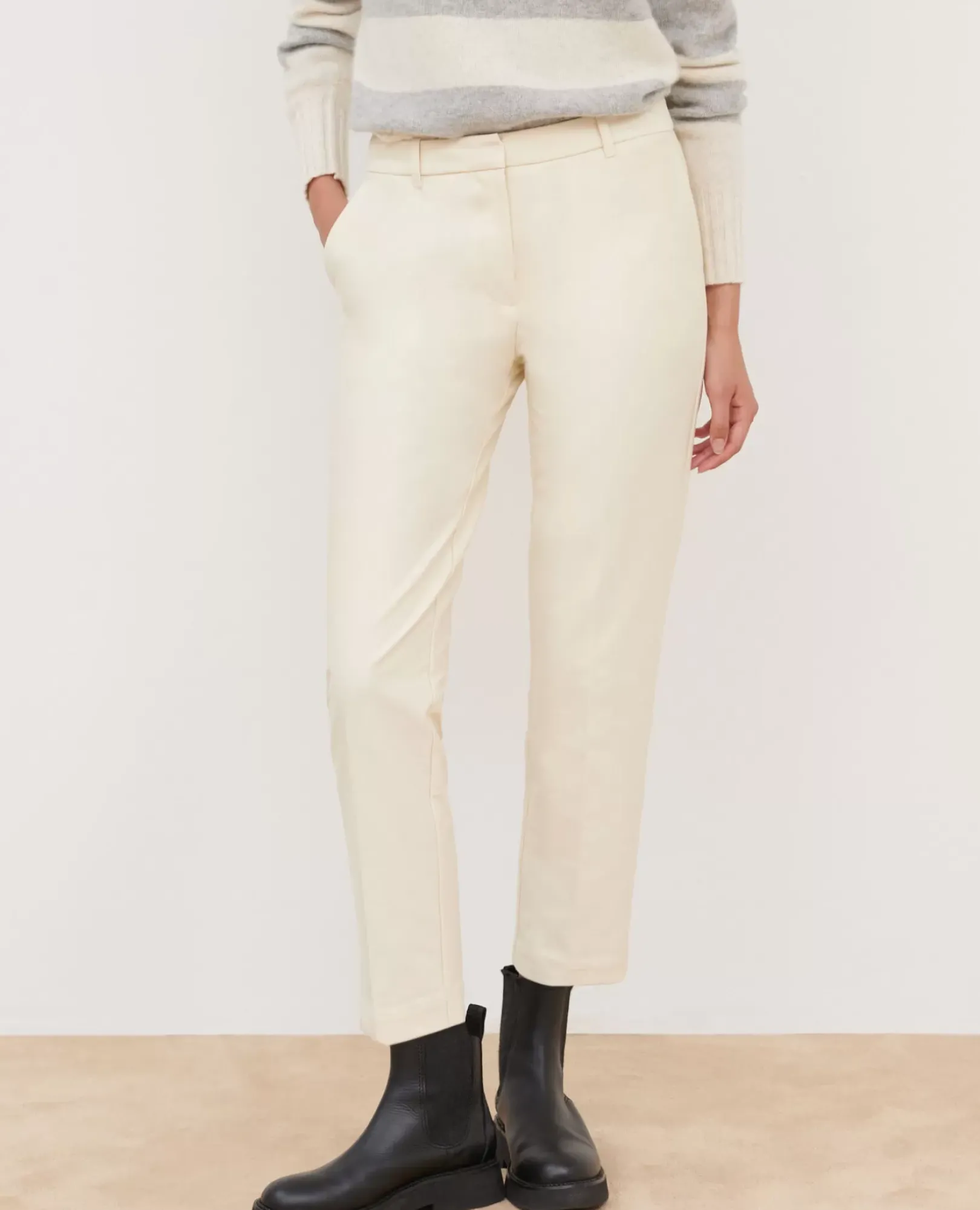 Femme Comptoir des Cotonniers Marguerite - Pantalon Cigarette