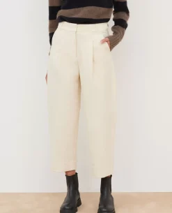 Femme Comptoir des Cotonniers Peggy - Pantalon En Twill De Jersey