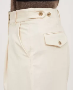 Femme Comptoir des Cotonniers Peggy - Pantalon En Twill De Jersey