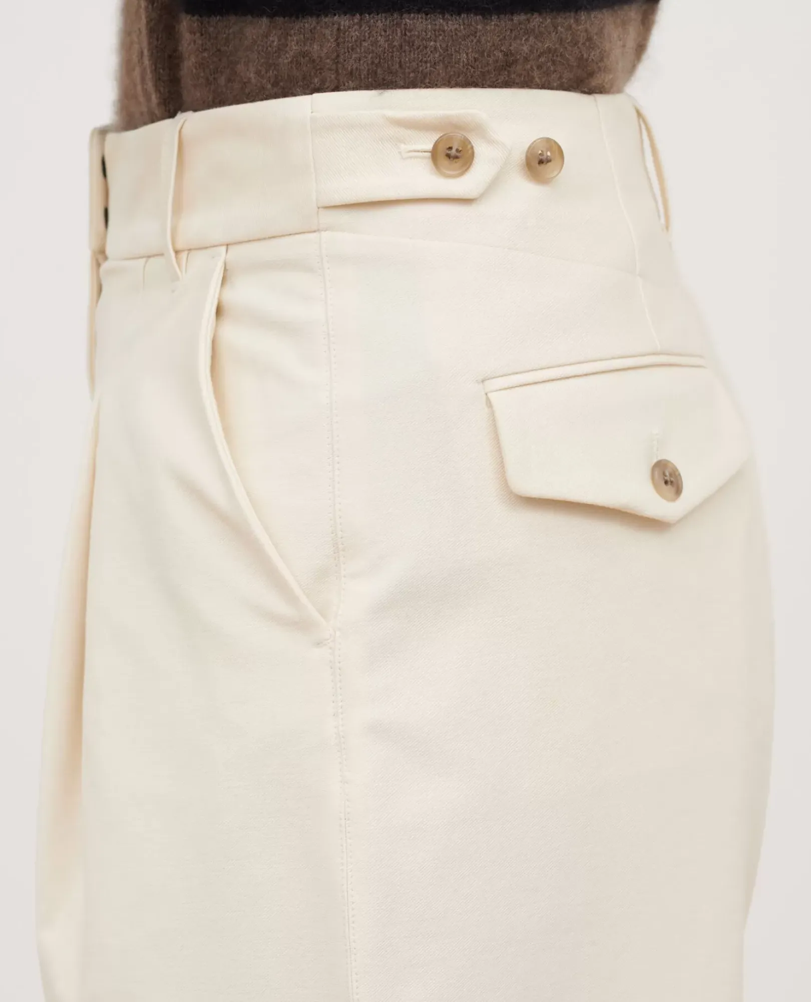 Femme Comptoir des Cotonniers Peggy - Pantalon En Twill De Jersey