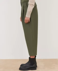 Femme Comptoir des Cotonniers Peggy - Pantalon En Twill De Jersey