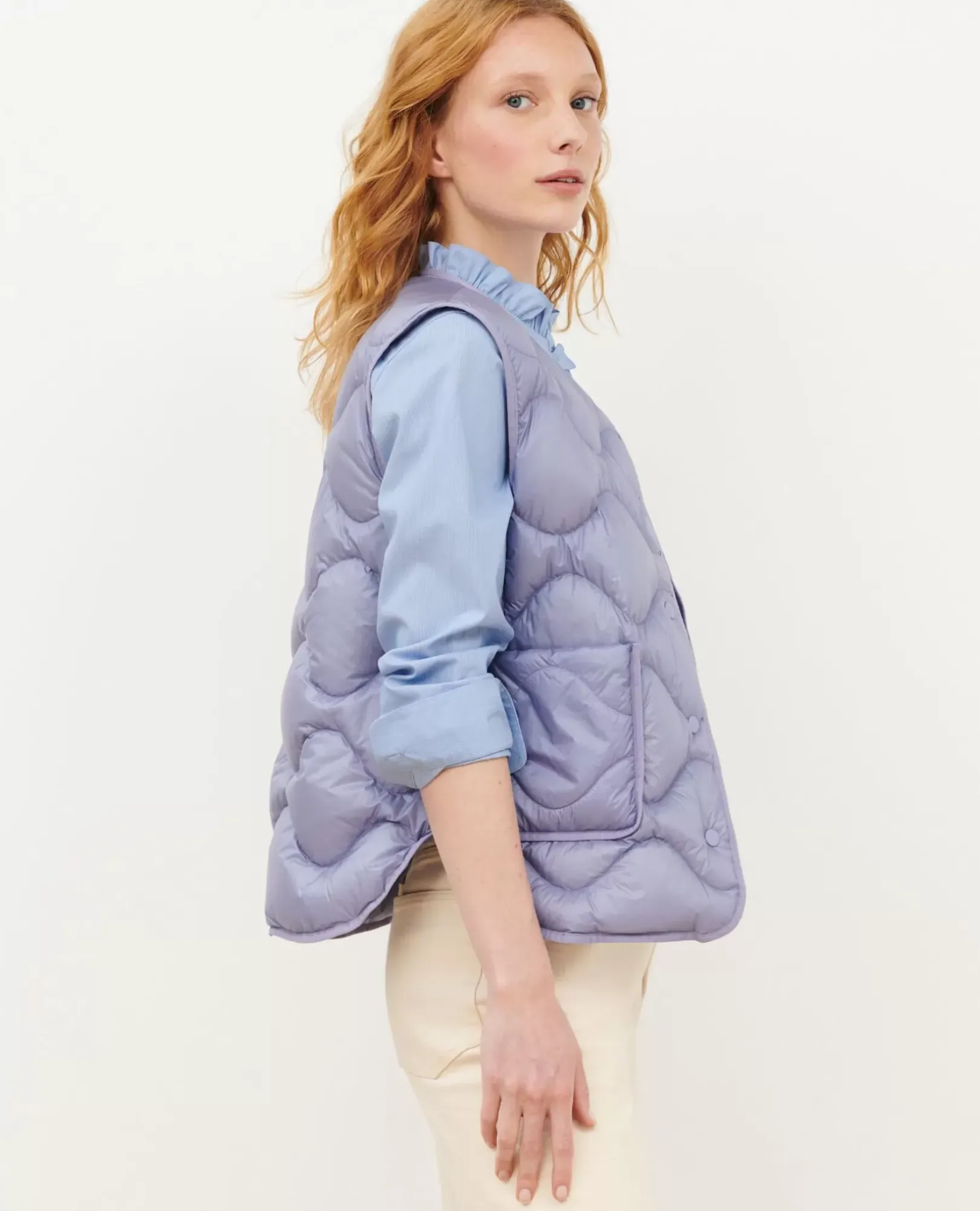 Femme Comptoir des Cotonniers Plume - Veste Sans Manches