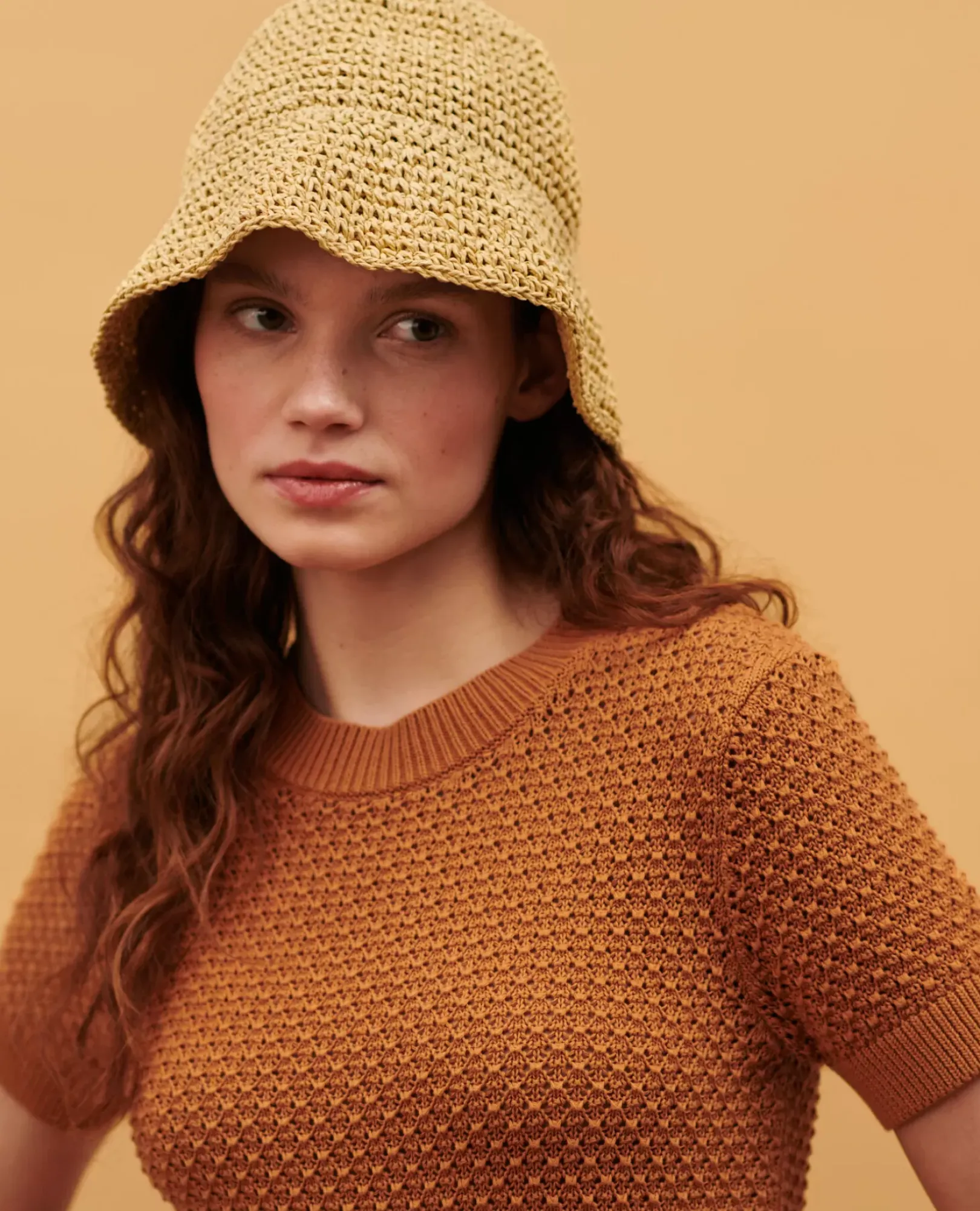 Femme Comptoir des Cotonniers Pull A Manches Courtes En Coton
