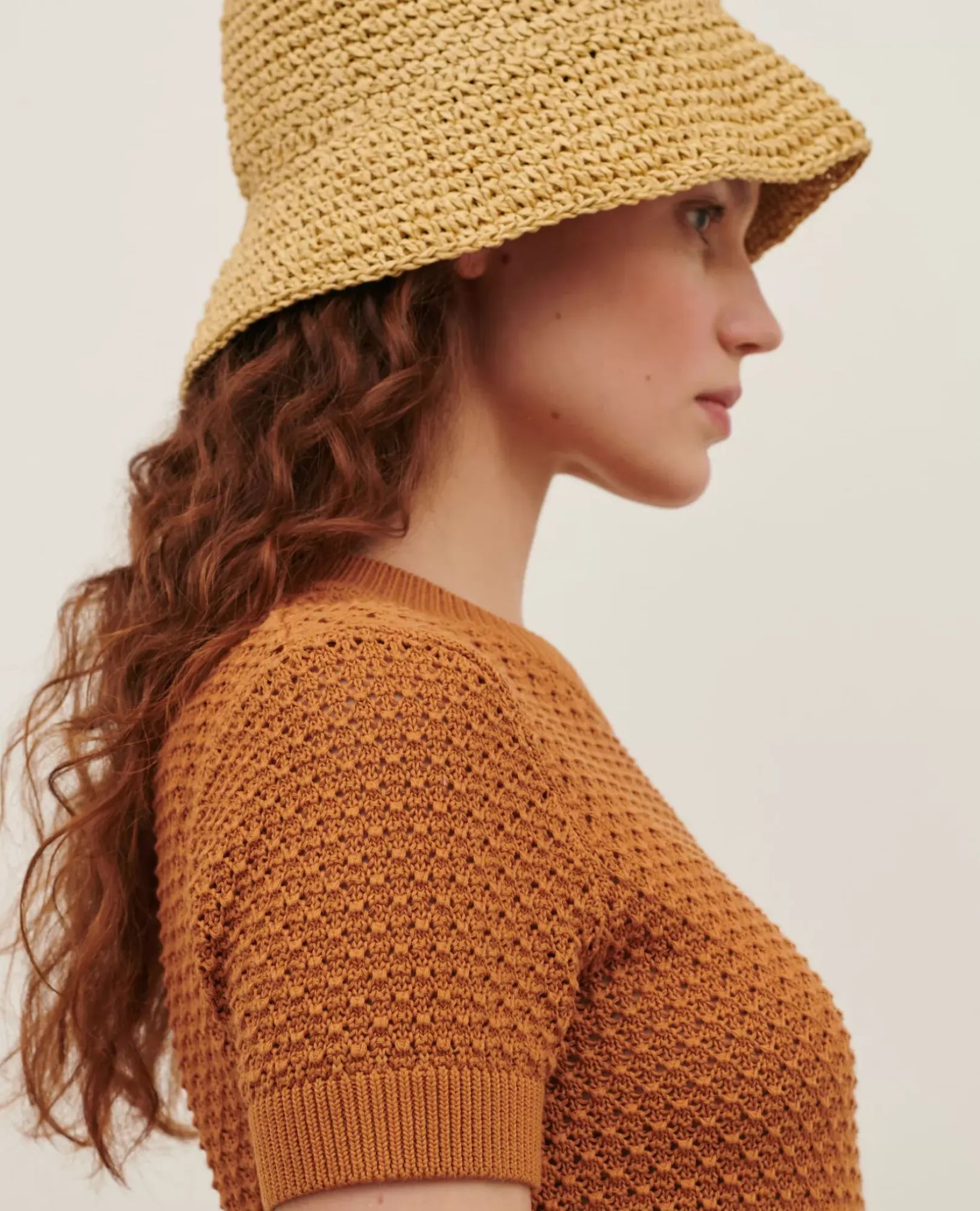 Femme Comptoir des Cotonniers Pull A Manches Courtes En Coton