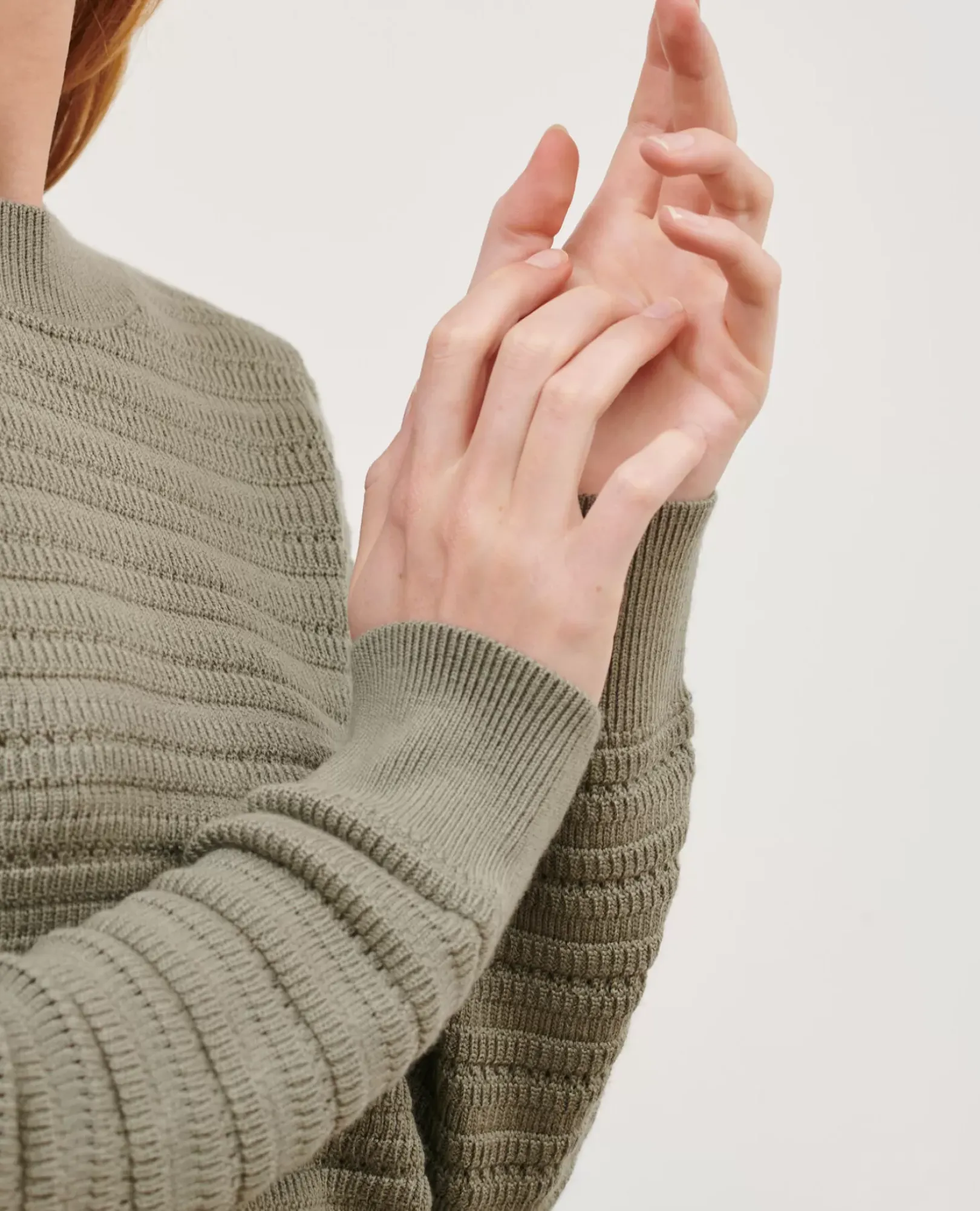 Femme Comptoir des Cotonniers Pull Ajoure En Laine Merinos