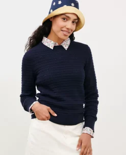 Femme Comptoir des Cotonniers Pull Ajoure En Laine Merinos