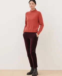 Femme Comptoir des Cotonniers Pull Col Montant En Cachemire