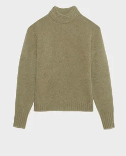 Femme Comptoir des Cotonniers Pull Col Montant En Cachemire