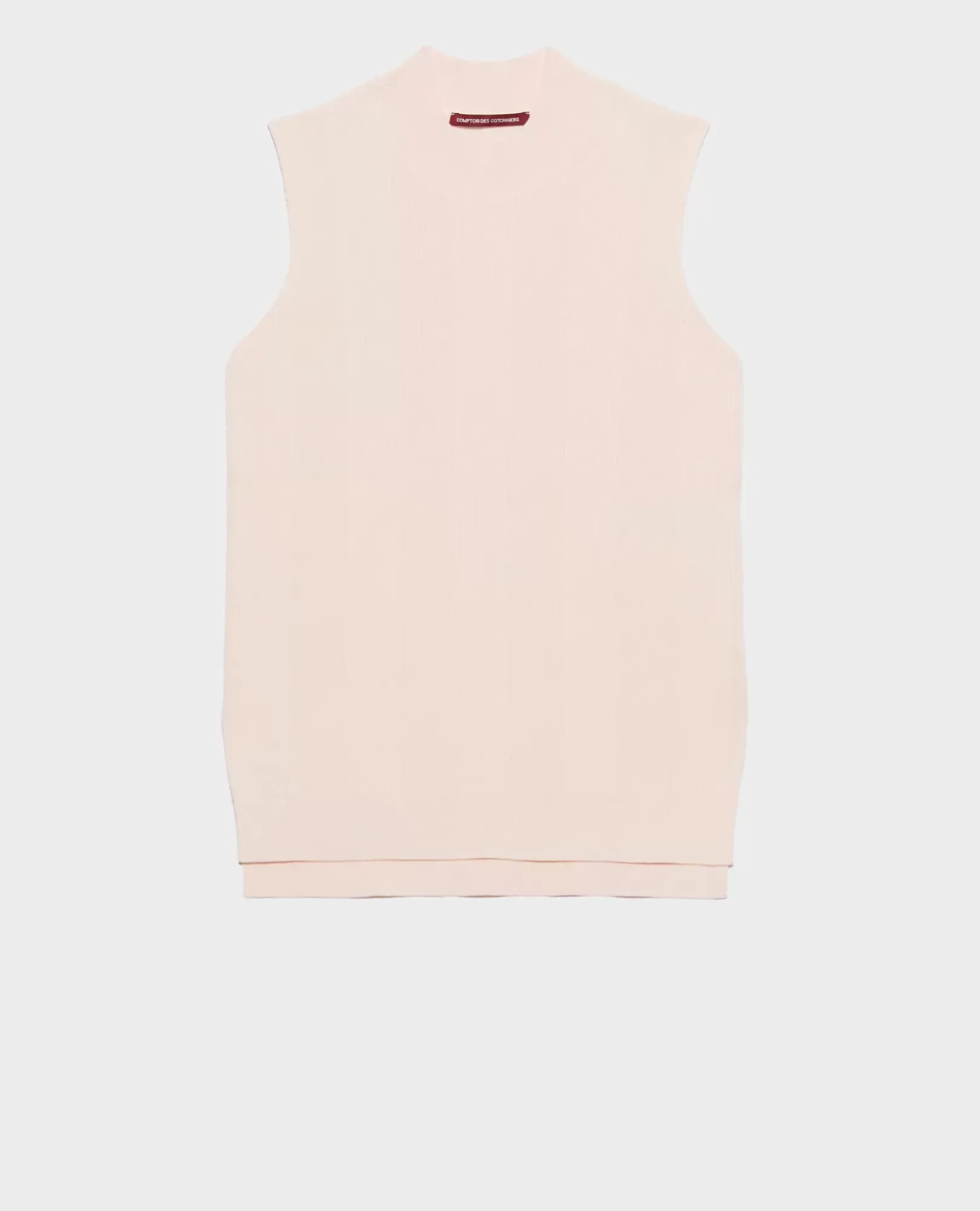 Femme Comptoir des Cotonniers Pull Debardeur En Coton