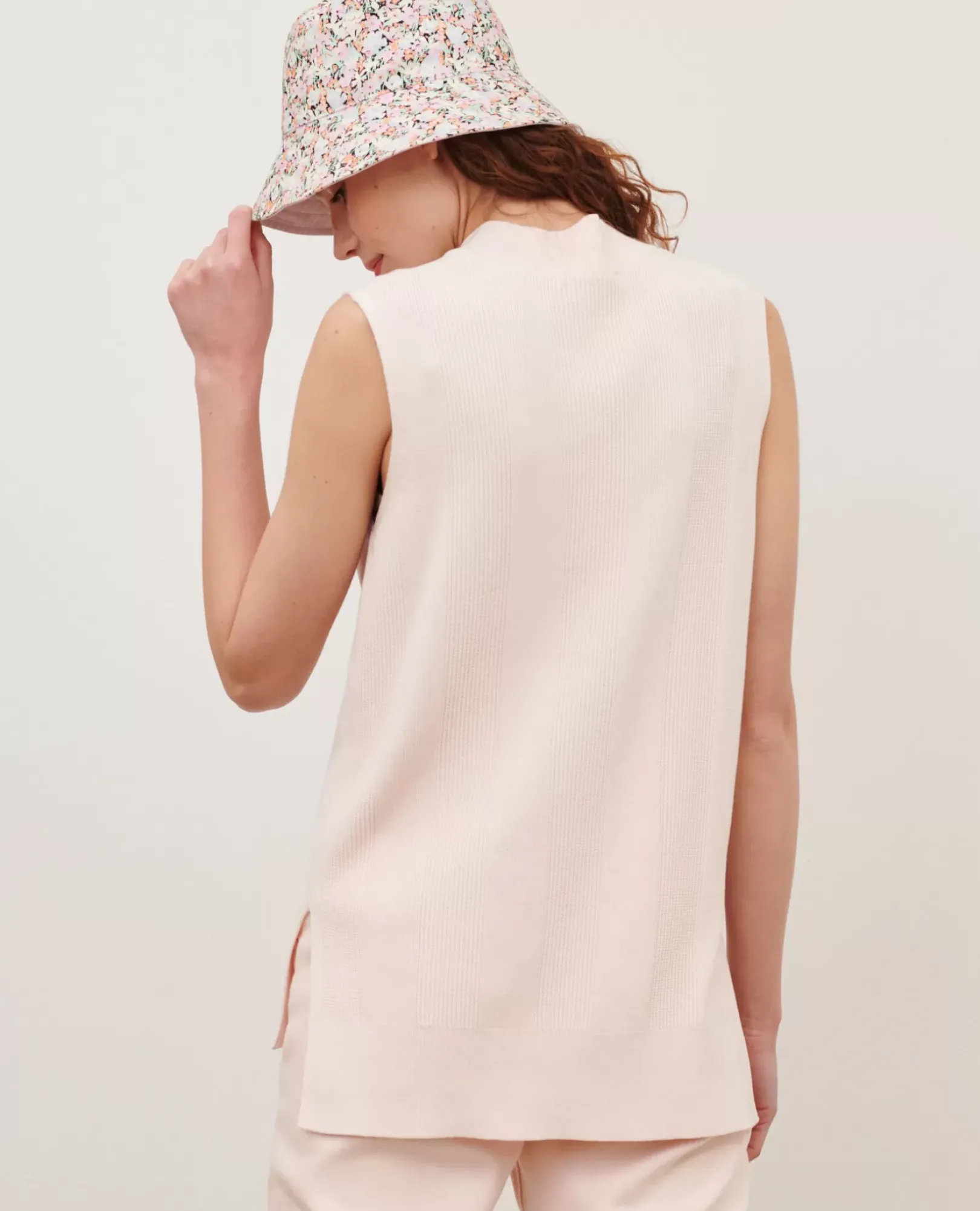 Femme Comptoir des Cotonniers Pull Debardeur En Coton