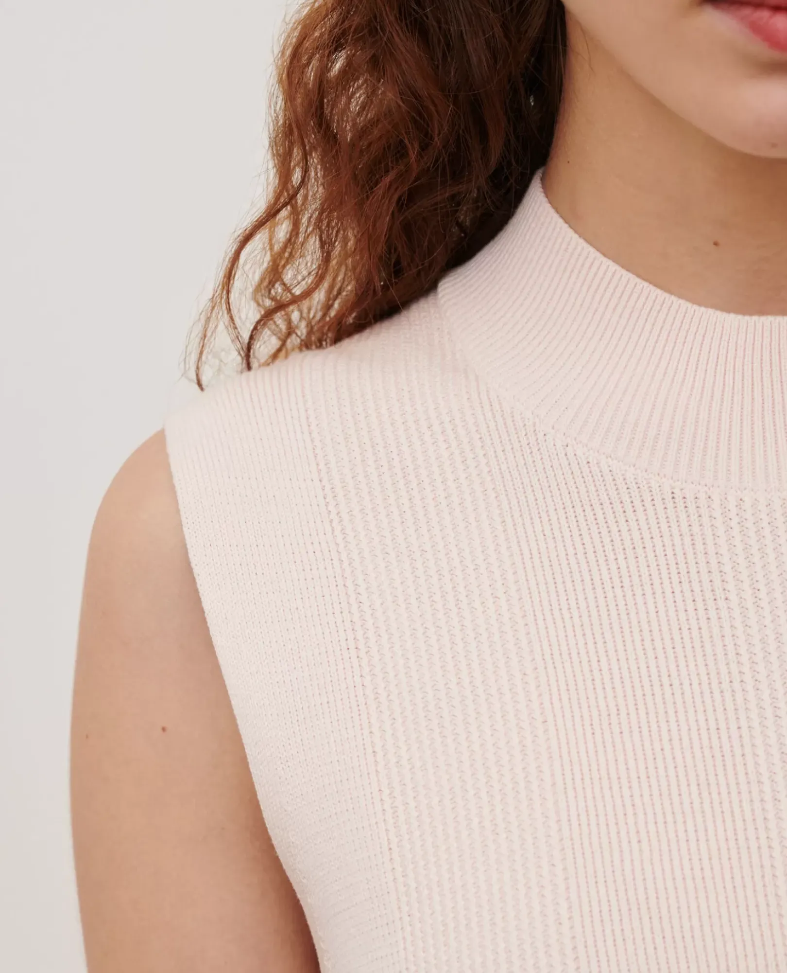 Femme Comptoir des Cotonniers Pull Debardeur En Coton