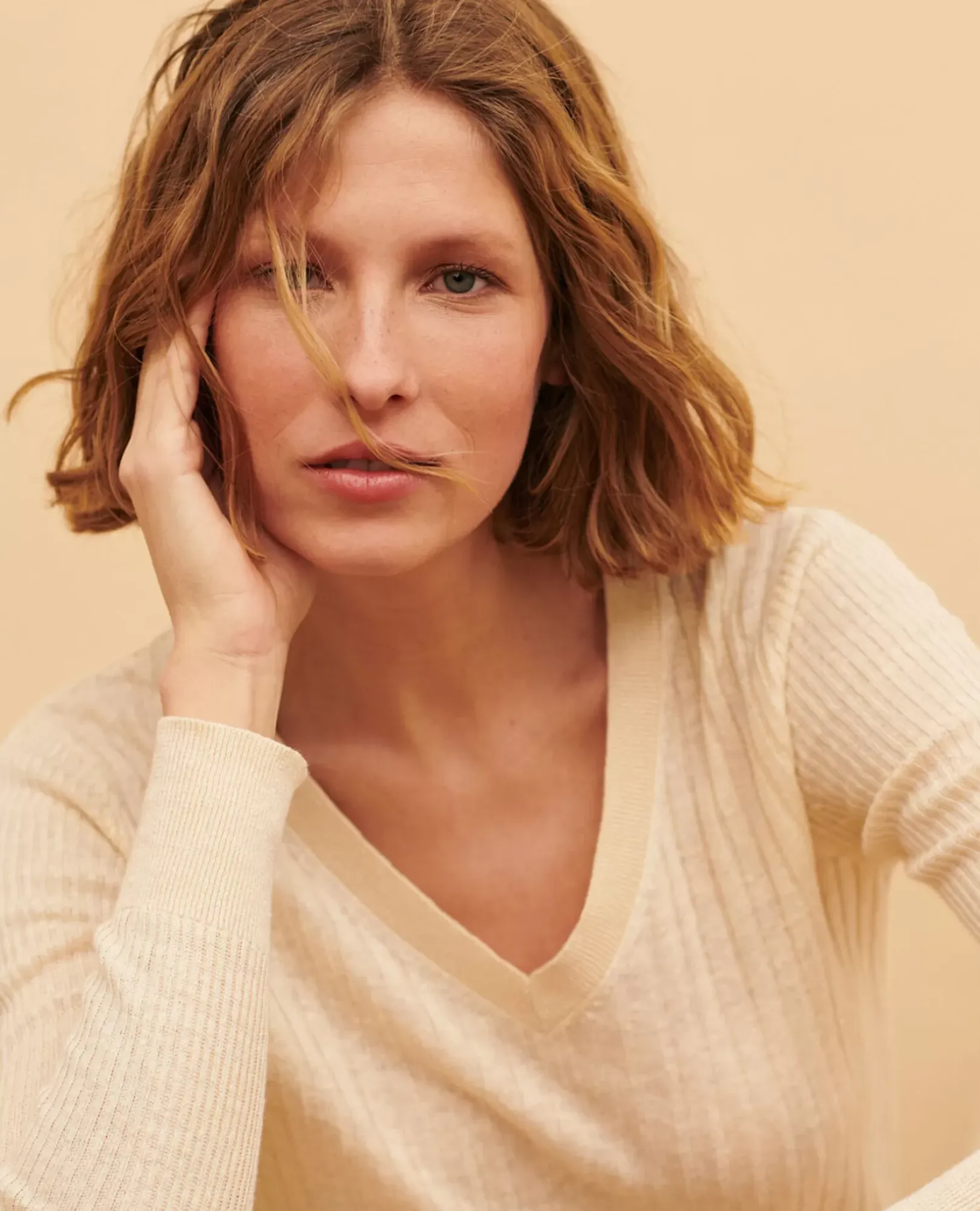 Femme Comptoir des Cotonniers Pull Texture En Lin