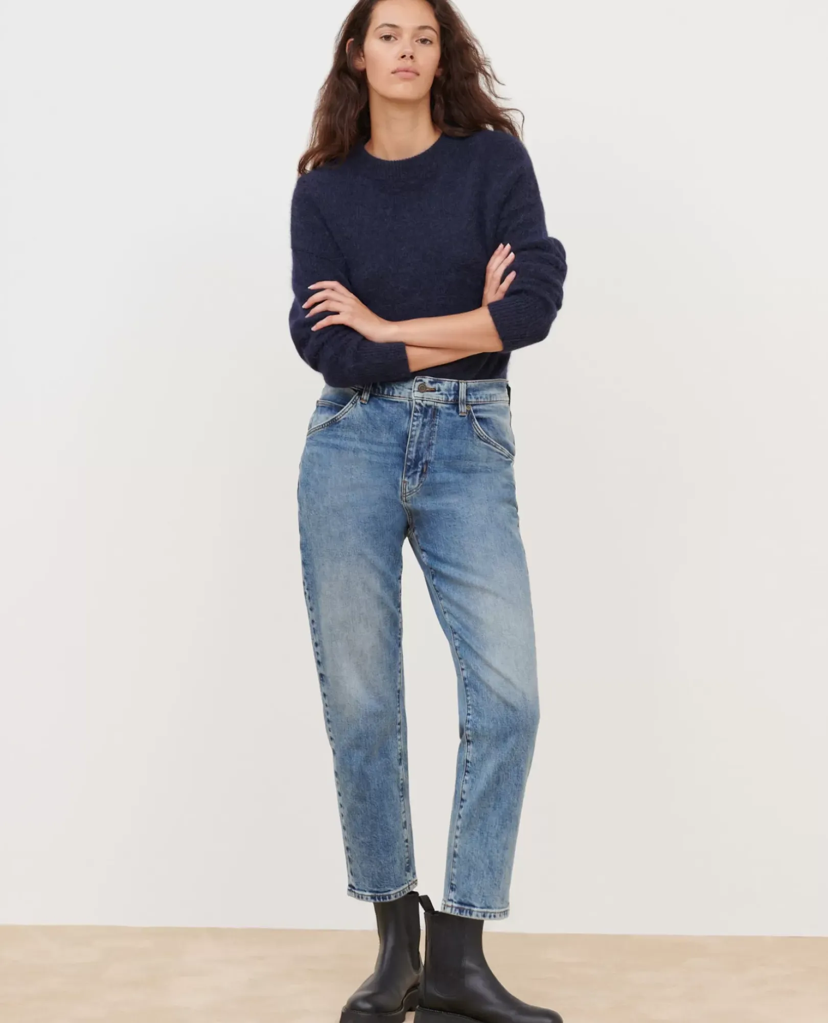 Femme Comptoir des Cotonniers Rita - Slouchy - Jean Ample En Coton