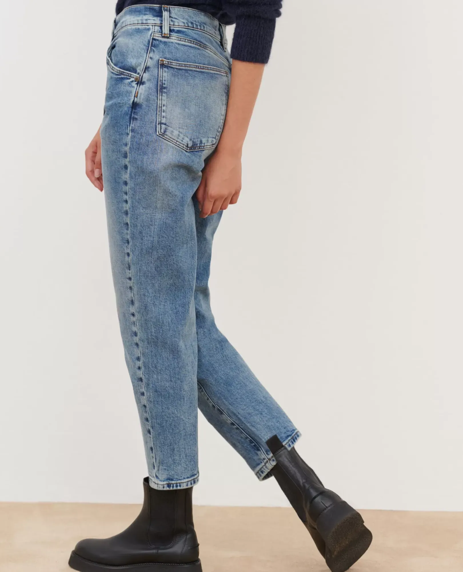 Femme Comptoir des Cotonniers Rita - Slouchy - Jean Ample En Coton