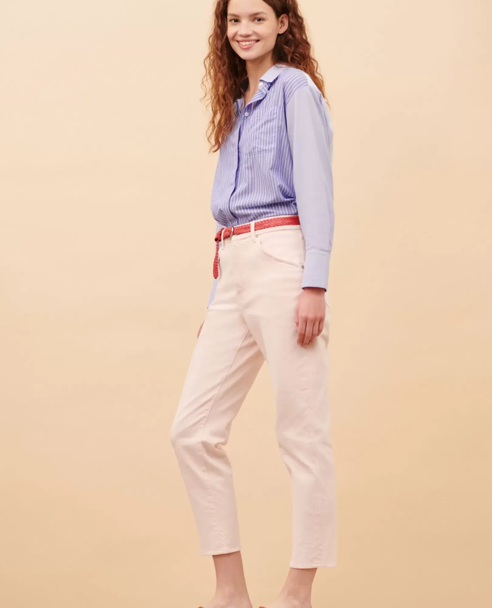 Femme Comptoir des Cotonniers Rita - Slouchy - Jean Ample En Coton