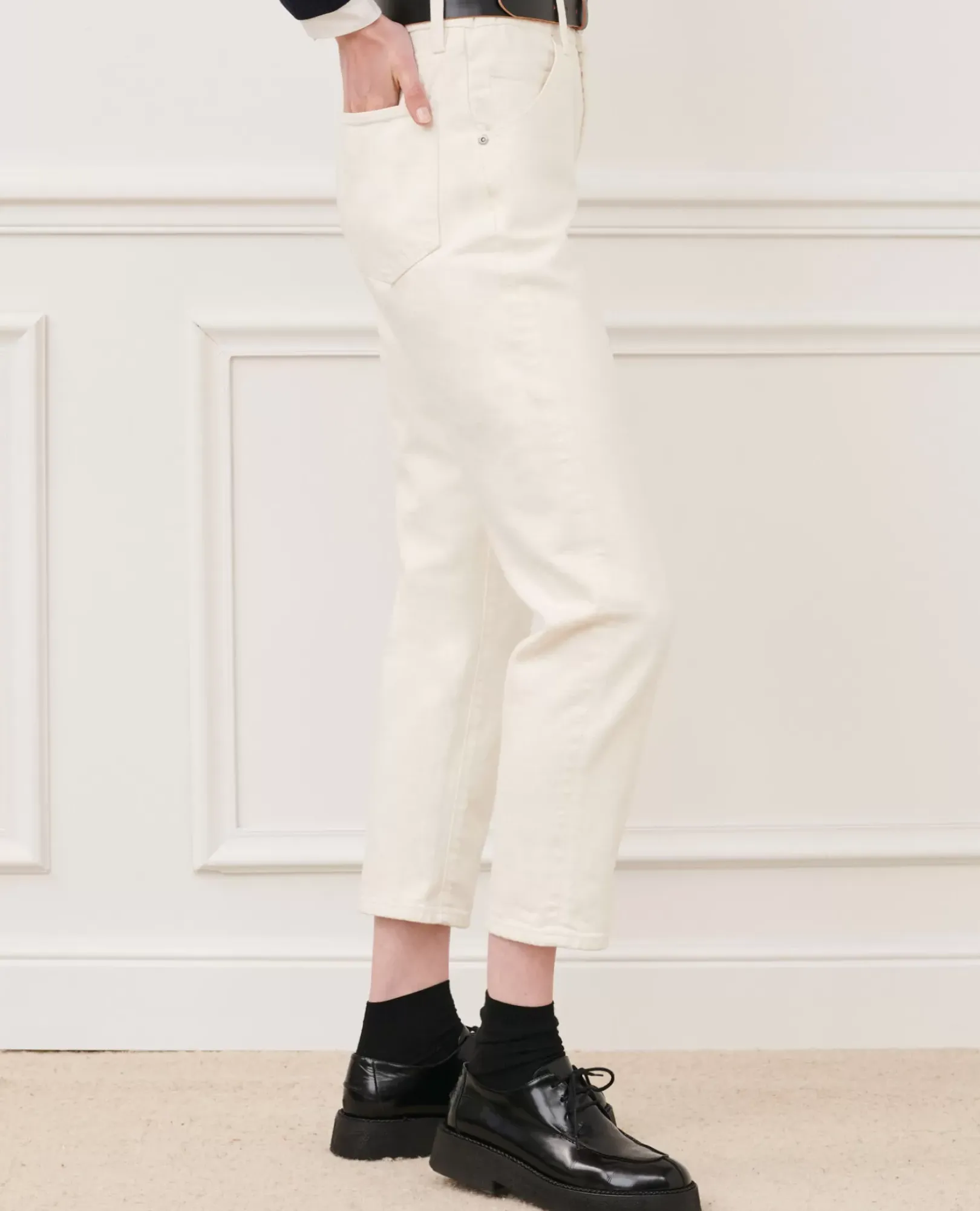 Femme Comptoir des Cotonniers Rita - Slouchy - Jean Ample En Coton