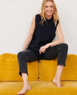 Femme Comptoir des Cotonniers Rita - Slouchy - Jean Ample En Coton