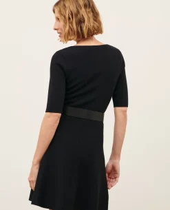 Femme Comptoir des Cotonniers Robe Courte En Laine