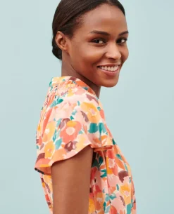 Femme Comptoir des Cotonniers Robe Fluide Imprimee