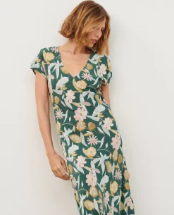 Femme Comptoir des Cotonniers Robe Longue Fluide