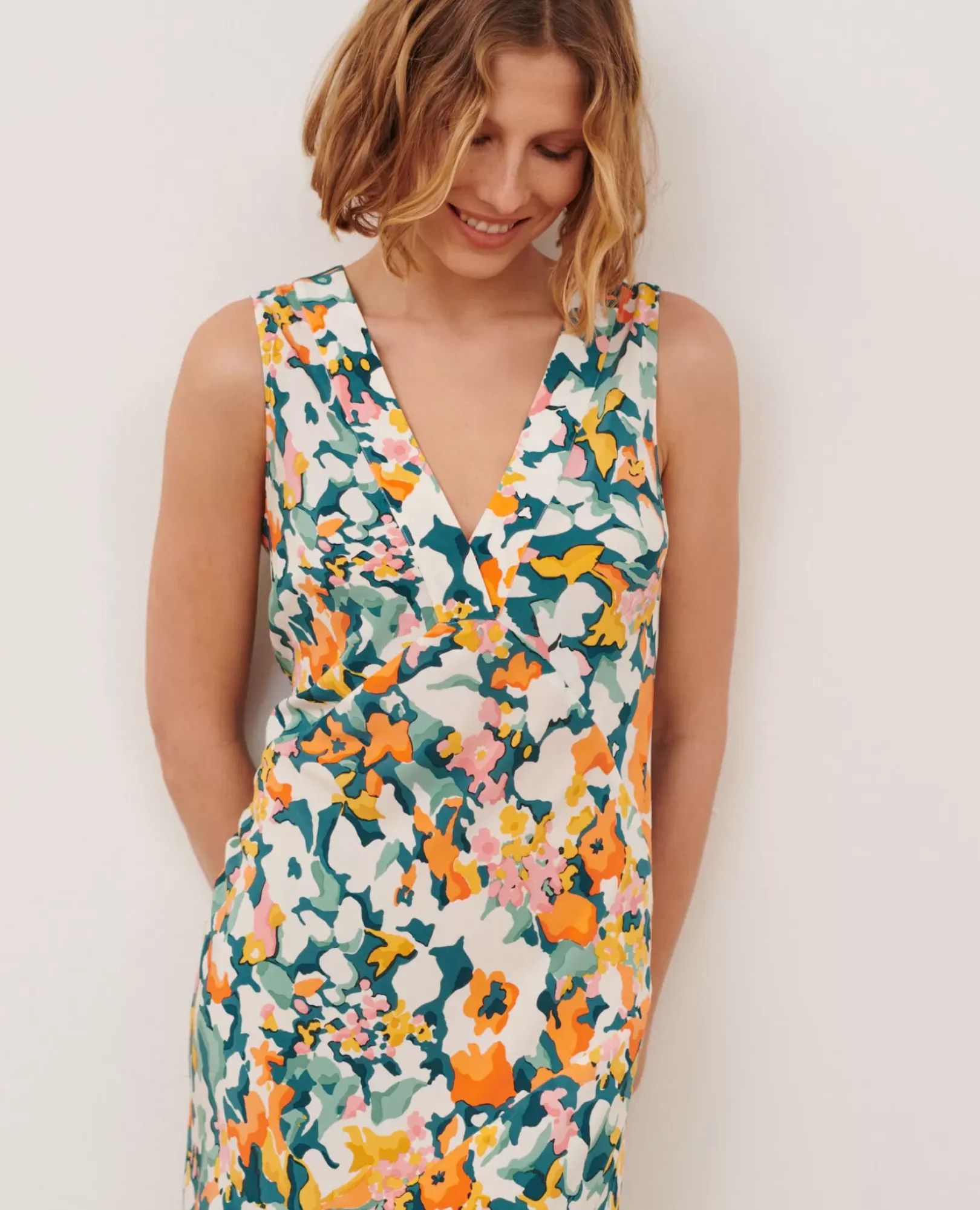 Femme Comptoir des Cotonniers Robe Longue Fluide