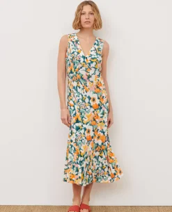 Femme Comptoir des Cotonniers Robe Longue Fluide