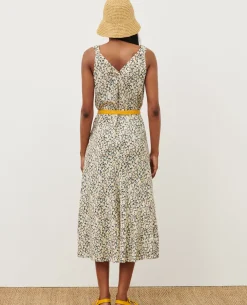 Femme Comptoir des Cotonniers Robe Longue Imprimee