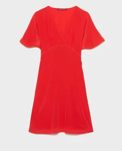 Femme Comptoir des Cotonniers Robe Midi En Soie