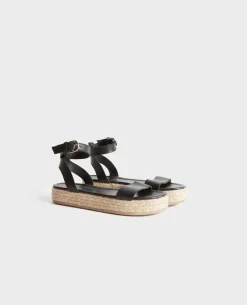 Femme Comptoir des Cotonniers Sandales En Cuir