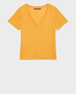 Femme Comptoir des Cotonniers Sarah - T-Shirt En Lin