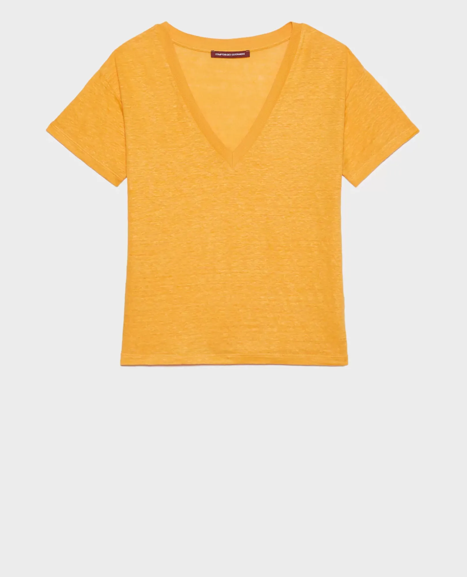 Femme Comptoir des Cotonniers Sarah - T-Shirt En Lin