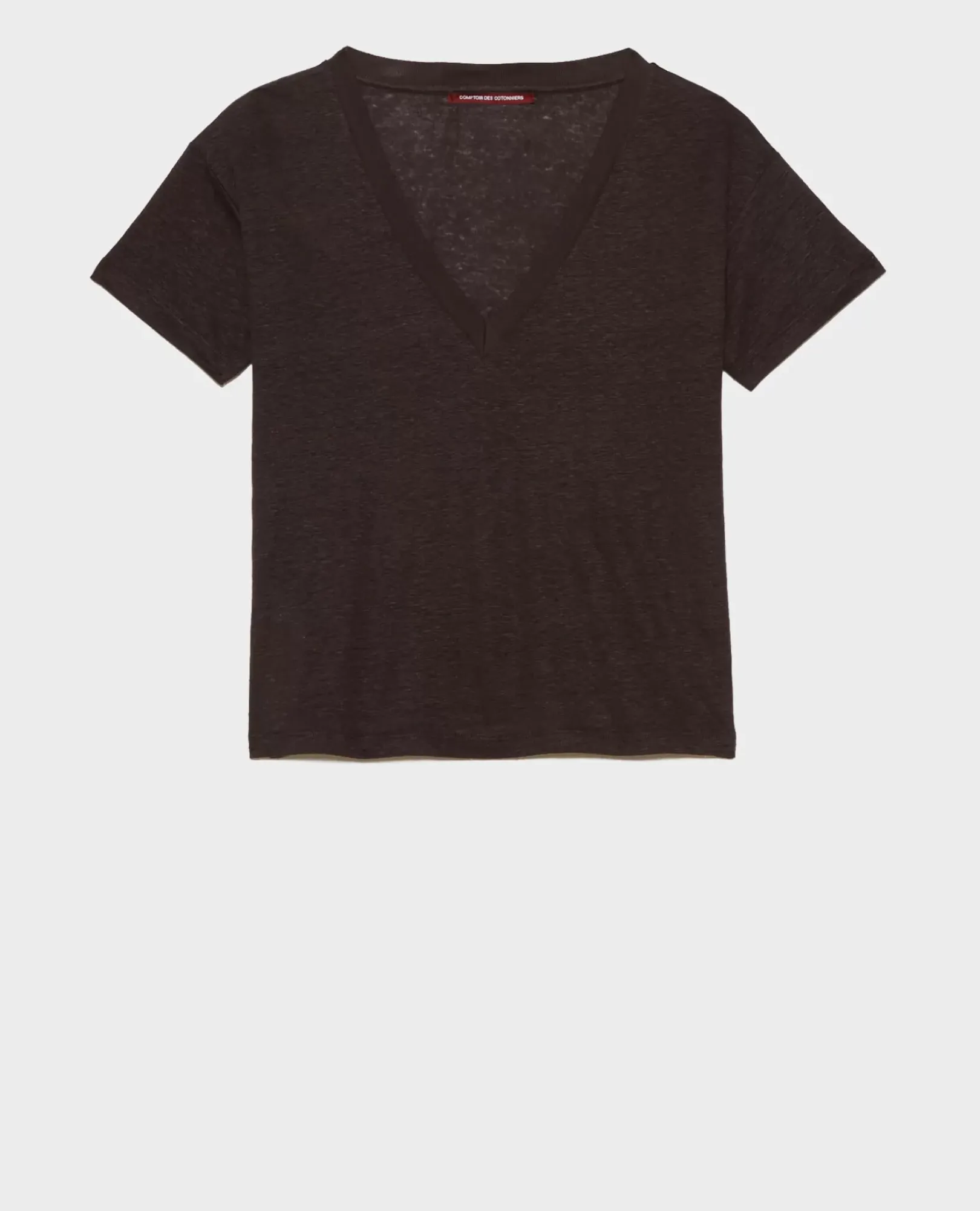 Femme Comptoir des Cotonniers Sarah - T-Shirt En Lin