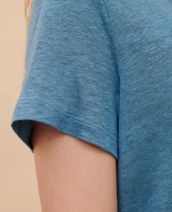 Femme Comptoir des Cotonniers Sarah - T-Shirt En Lin