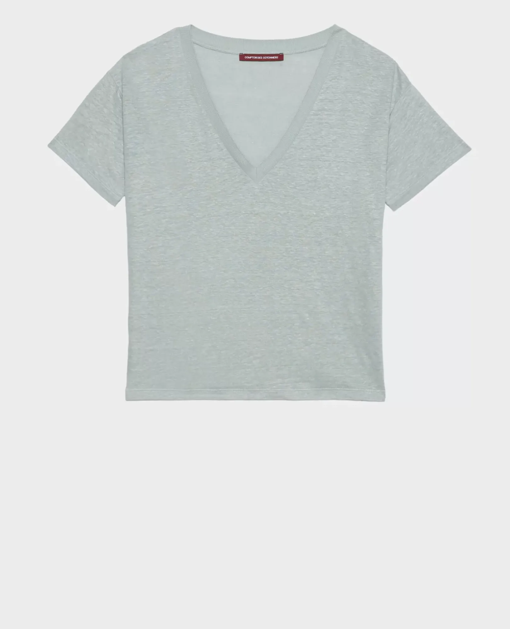Femme Comptoir des Cotonniers Sarah - T-Shirt En Lin