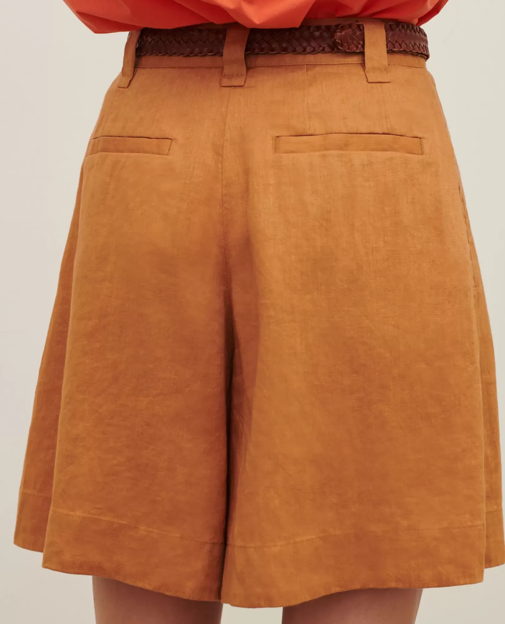 Femme Comptoir des Cotonniers Short Ample En Lin