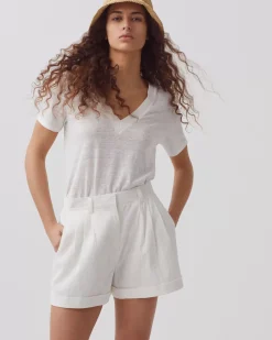 Femme Comptoir des Cotonniers Short En Coton