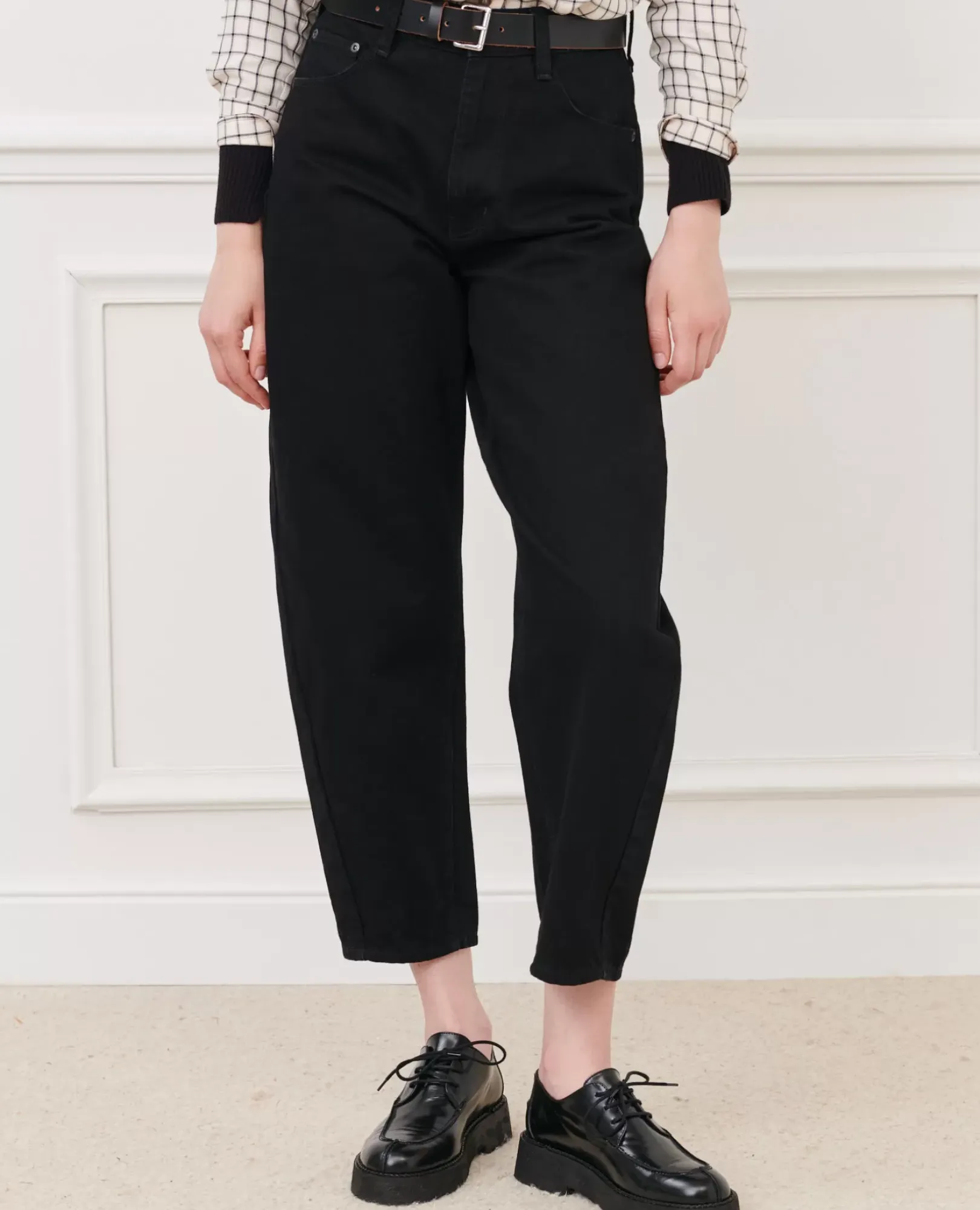 Femme Comptoir des Cotonniers Sydonie - Balloon - Jean Ample 7/8E Taille Haute