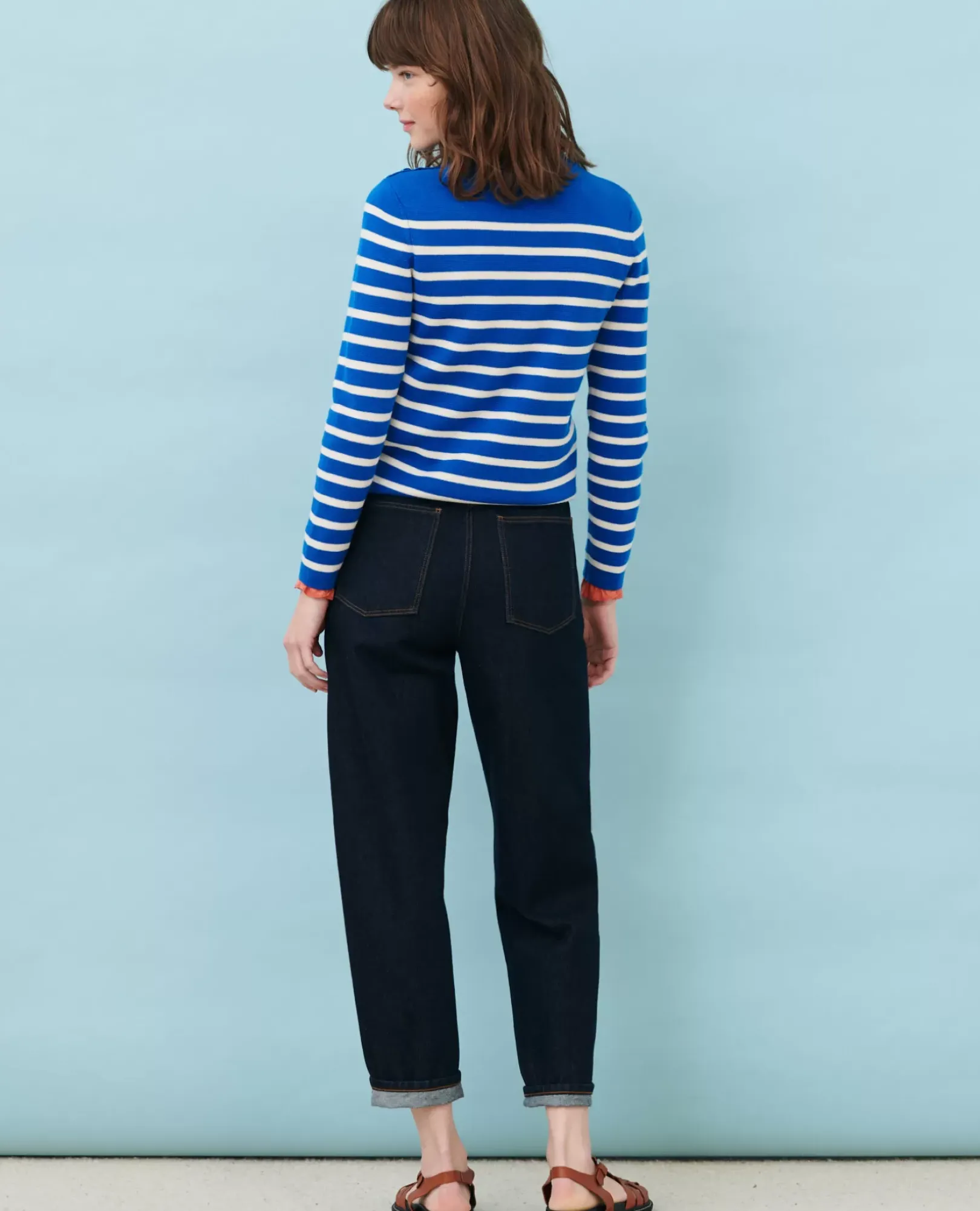 Femme Comptoir des Cotonniers Sydonie - Balloon - Jean Ample 7/8E Taille Haute
