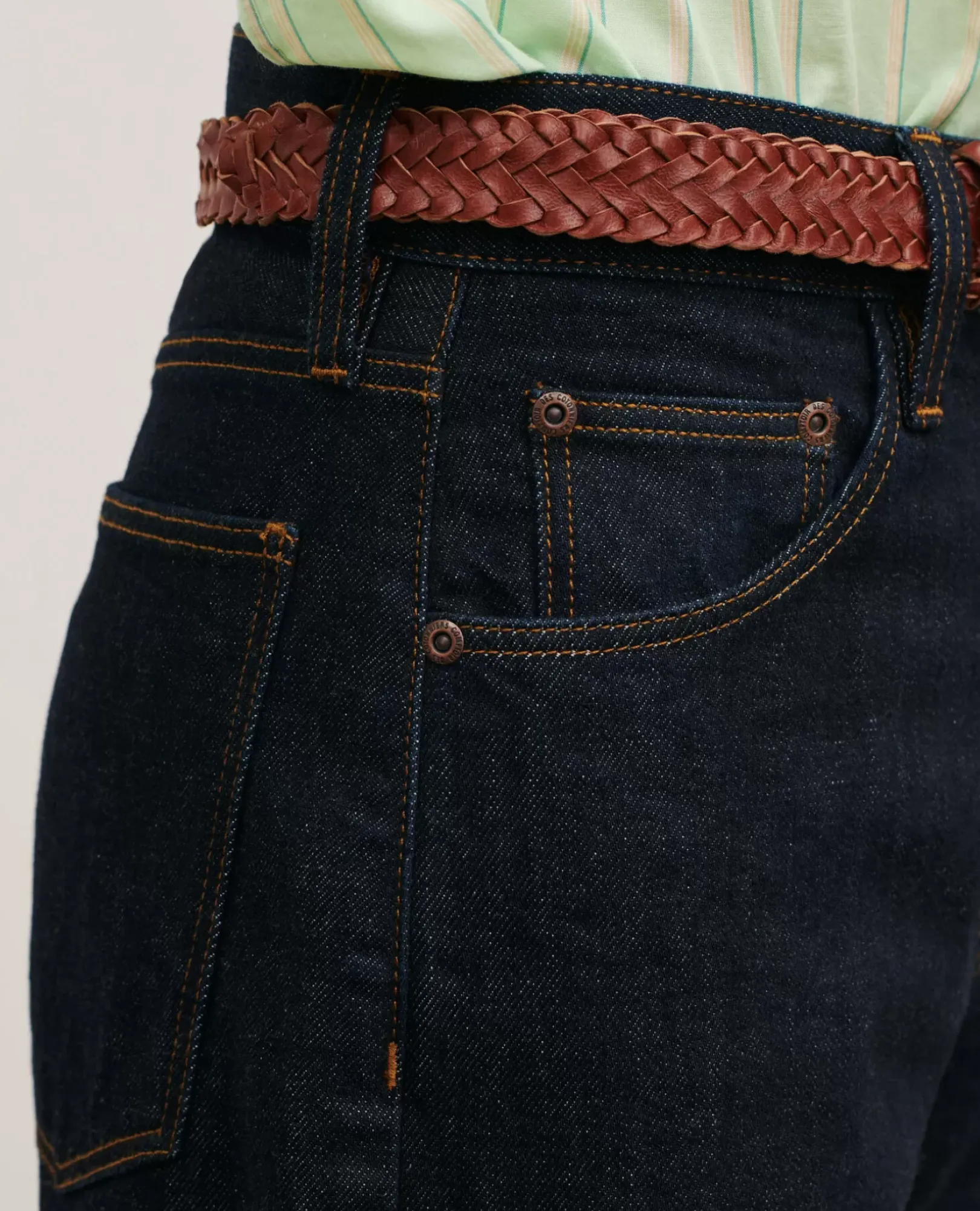 Femme Comptoir des Cotonniers Sydonie - Balloon - Jean 7/8E En Coton