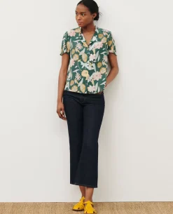 Femme Comptoir des Cotonniers Top A Manches Courtes
