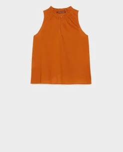 Femme Comptoir des Cotonniers Top En Voile De Coton