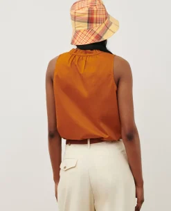 Femme Comptoir des Cotonniers Top En Voile De Coton