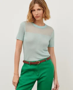 Femme Comptoir des Cotonniers Top Manches Courtes