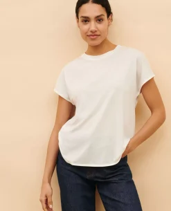 Femme Comptoir des Cotonniers T-Shirt Ample En Coton