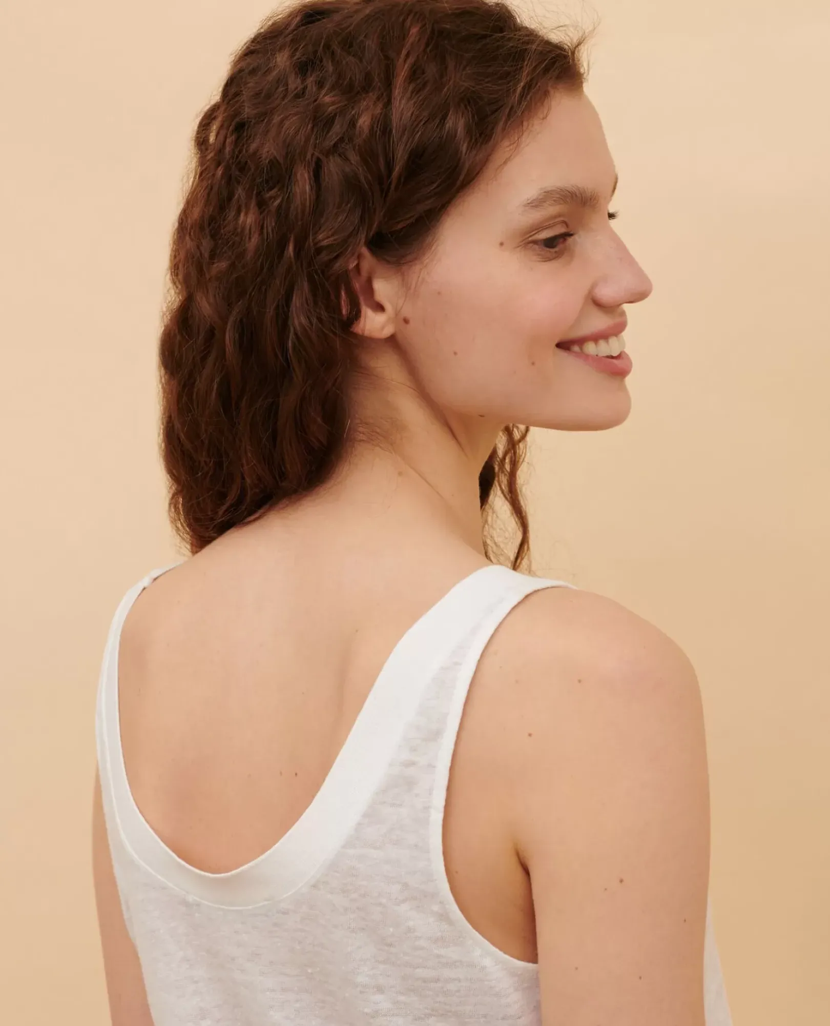 Femme Comptoir des Cotonniers T-Shirt En Lin