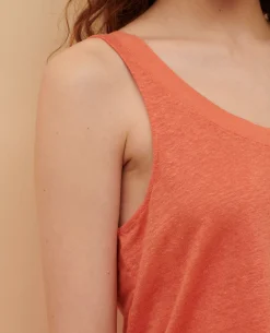Femme Comptoir des Cotonniers T-Shirt En Lin