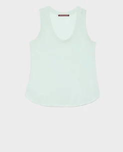 Femme Comptoir des Cotonniers T-Shirt Sans Manches En Lin