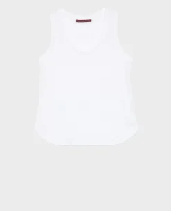 Femme Comptoir des Cotonniers T-Shirt Sans Manches En Lin