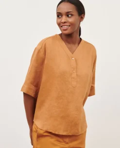 Femme Comptoir des Cotonniers Tunique Ample En Lin